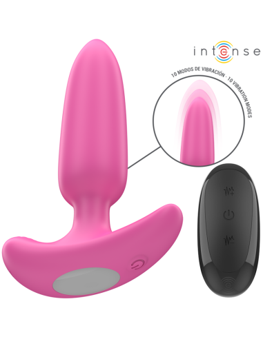 INTENSE ROSS PLUG ANAL 10 VIBRACIONES ROSA CONTROL REMOTO