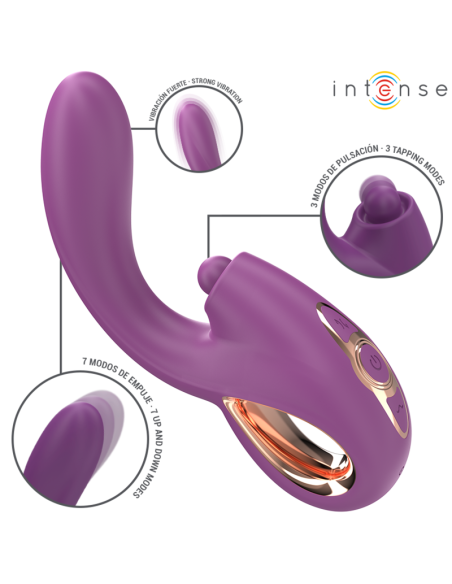INTENSE LALI VIBRADOR PUNTO G MULTIFUNCIAN ESTIMULACIAN EMPUJE VIBRACIAN MORADO INTENSE LALI VIBRADOR PUNTO G MULTIFUNCIAN ESTIMULACIAN EMPUJE VIBRACIAN MORADO