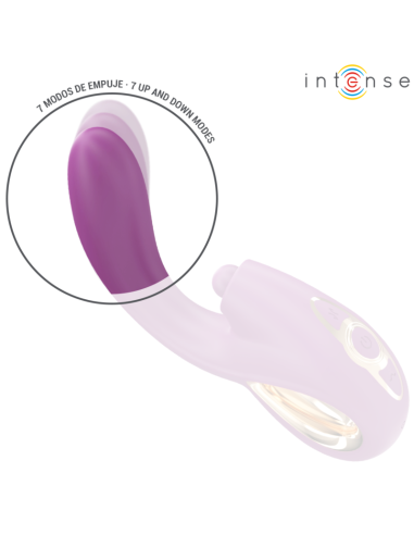 INTENSE LALI VIBRADOR PUNTO G MULTIFUNCIAN ESTIMULACIAN EMPUJE VIBRACIAN MORADO
