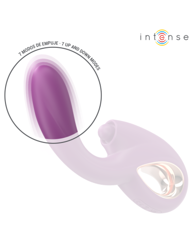 INTENSE LALI VIBRADOR PUNTO G MULTIFUNCIAN ESTIMULACIAN EMPUJE VIBRACIAN MORADO