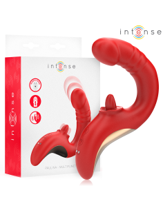 INTENSE PAULINA VIBRADOR ESTIMULADOR EN FORMA DE U ROJO