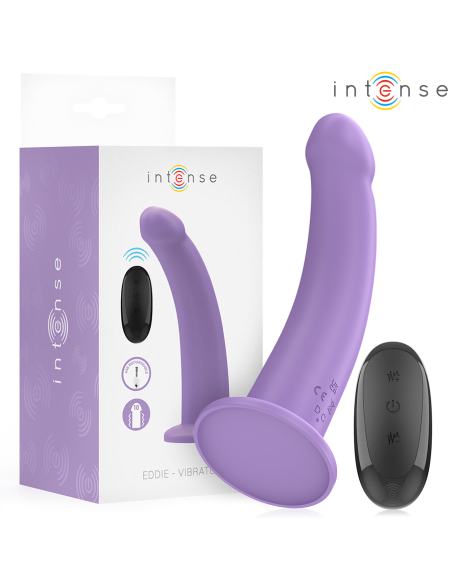 INTENSE EDDIE VIBRADOR 175 CM 10 VIBRACIONES MORADO CONTROL REMOTO INTENSE EDDIE VIBRADOR 175 CM 10 VIBRACIONES MORADO CONTROL REMOTO