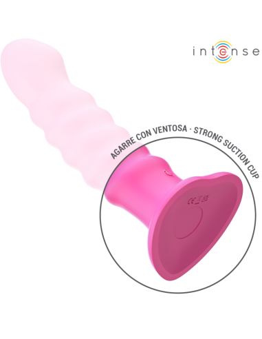 INTENSE CINDY VIBRADOR TALLA L DISEAO EN ESPIRAL 10 VIBRACIONES ROSA CONTROL REMOTO