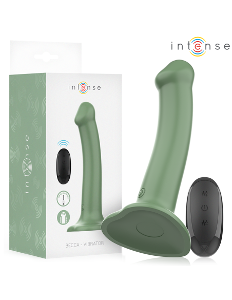 INTENSE BECCA VIBRADOR CON VENTOSA 10 VIBRACIONES VERDE CONTROL REMOTO INTENSE BECCA VIBRADOR CON VENTOSA 10 VIBRACIONES VERDE CONTROL REMOTO