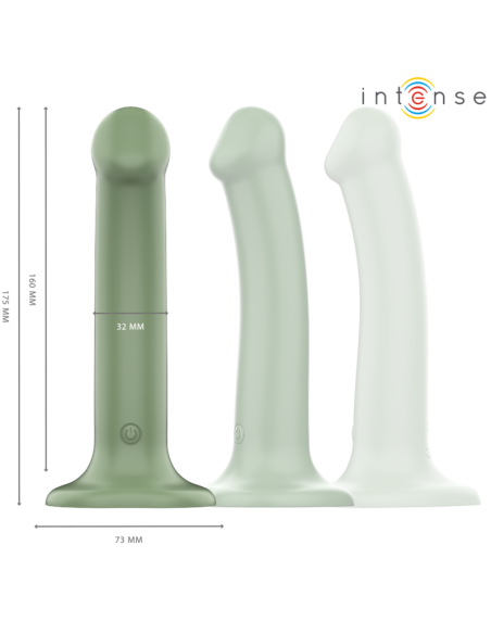 INTENSE BECCA VIBRADOR CON VENTOSA 10 VIBRACIONES VERDE CONTROL REMOTO INTENSE BECCA VIBRADOR CON VENTOSA 10 VIBRACIONES VERDE CONTROL REMOTO