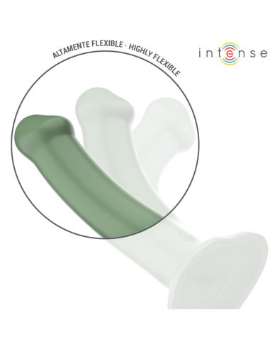 INTENSE BECCA VIBRADOR CON VENTOSA 10 VIBRACIONES VERDE CONTROL REMOTO
