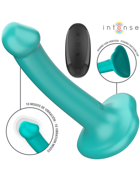 INTENSE KATIE VIBRADOR CON VENTOSA 10 VIBRACIONES AZUL OSCURO CONTROL REMOTO INTENSE KATIE VIBRADOR CON VENTOSA 10 VIBRACIONES AZUL OSCURO CONTROL REMOTO