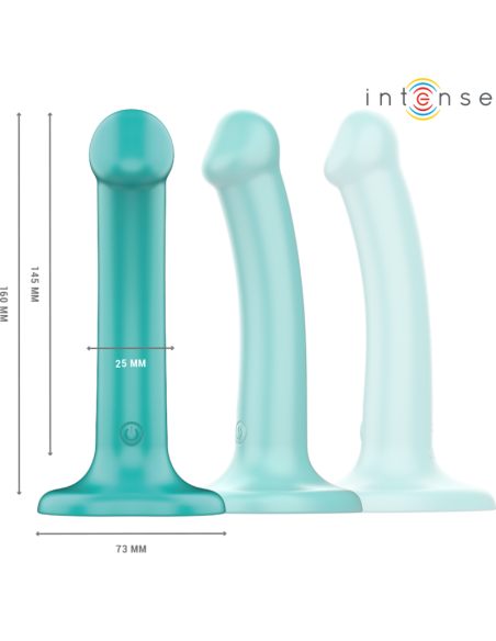 INTENSE KATIE VIBRADOR CON VENTOSA 10 VIBRACIONES AZUL OSCURO CONTROL REMOTO INTENSE KATIE VIBRADOR CON VENTOSA 10 VIBRACIONES AZUL OSCURO CONTROL REMOTO