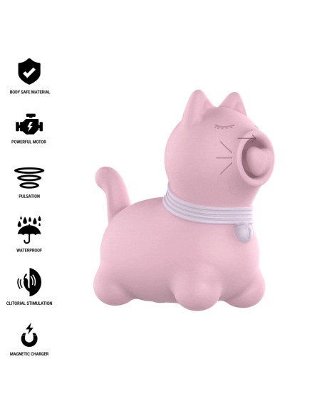 INTENSE ESTIMULADOR PUPP LENGUA PULSACIAN PARA CLATORIS ROSA