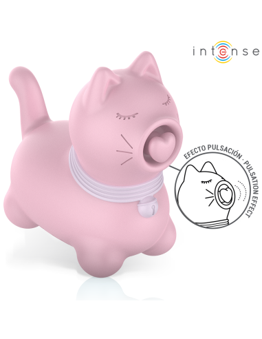 INTENSE ESTIMULADOR PUPP LENGUA PULSACIAN PARA CLATORIS ROSA