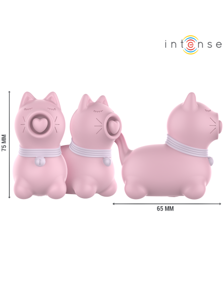 INTENSE ESTIMULADOR PUPP LENGUA PULSACIAN PARA CLATORIS ROSA