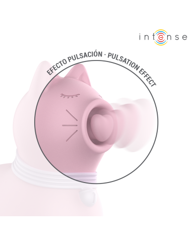INTENSE ESTIMULADOR PUPP LENGUA PULSACIAN PARA CLATORIS ROSA