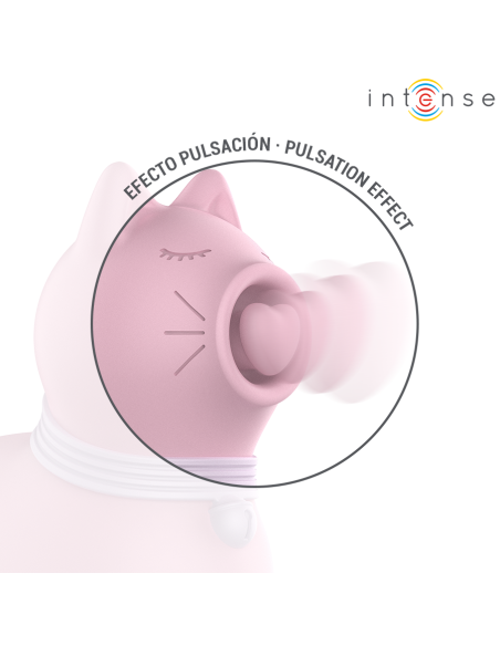 INTENSE ESTIMULADOR PUPP LENGUA PULSACIAN PARA CLATORIS ROSA