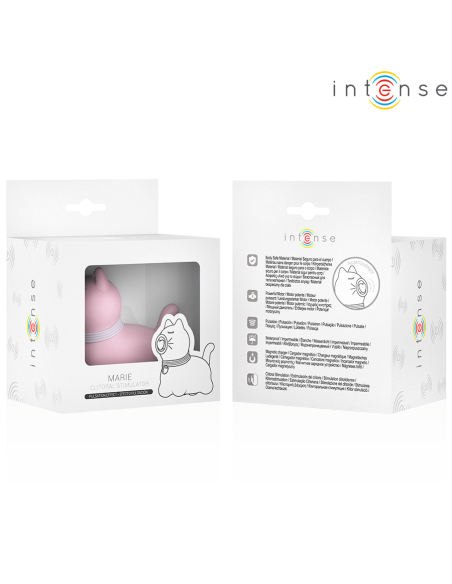 INTENSE ESTIMULADOR PUPP LENGUA PULSACIAN PARA CLATORIS ROSA