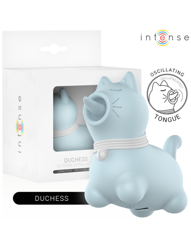 INTENSE ESTIMULADOR PUPPY LENGUA ROTADORA 360Aº PARA CLATORIS AZUL
