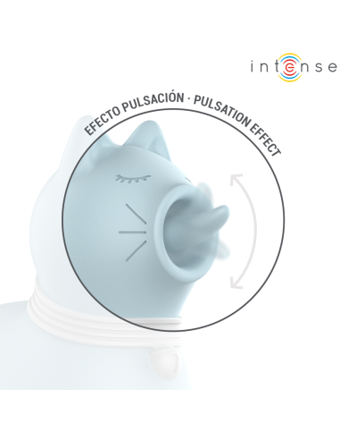INTENSE ESTIMULADOR PUPPY LENGUA ROTADORA 360Aº PARA CLATORIS AZUL