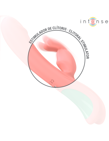 INTENSE RACHEL VIBRADOR RABBIT 5 VIBRACIONES ROSA