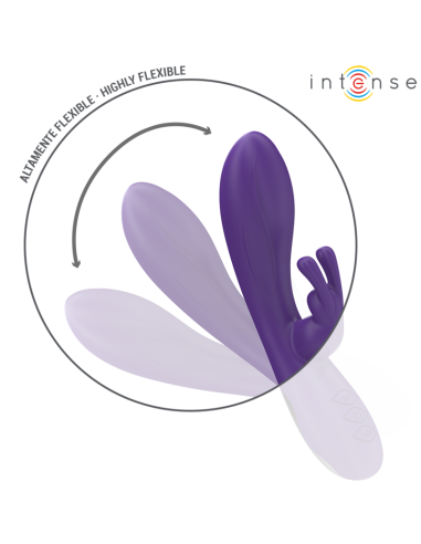 INTENSE RANDALL VIBRADOR RABBIT 10 VIBRACIONES MORADO