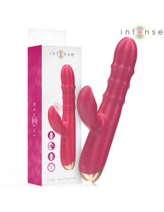 INTENSE CHLOE VIBRADOR MULTIFUNCIAN 3 EN 1 ROJO