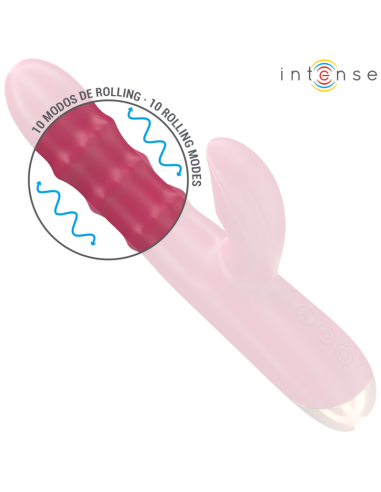 INTENSE CHLOE VIBRADOR MULTIFUNCIAN 3 EN 1 ROJO
