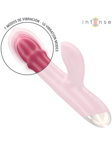 INTENSE CHLOE VIBRADOR MULTIFUNCIAN 3 EN 1 ROJO