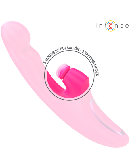 INTENSE EMI VIBRADOR 135 CM MULTIFUNCIAN 3 EN 1 10 VIBRACIONES ROSA