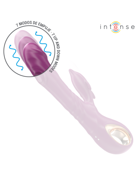 INTENSE HALLE VIBRADOR MULTIFUNCIAN CON LENGUA ESTIMULADORA EN FORMA DE DELFAN MORADO INTENSE HALLE VIBRADOR MULTIFUNCIAN CON LENGUA ESTIMULADORA EN FORMA DE DELFAN MORADO