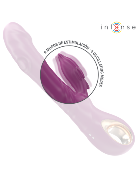 INTENSE HALLE VIBRADOR MULTIFUNCIAN CON LENGUA ESTIMULADORA EN FORMA DE DELFAN MORADO INTENSE HALLE VIBRADOR MULTIFUNCIAN CON LENGUA ESTIMULADORA EN FORMA DE DELFAN MORADO