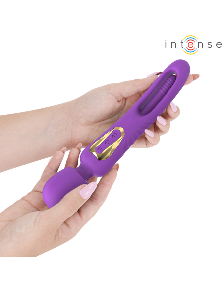 INTENSE CHRISTY VIBRADOR WAND CON LENGUA GIRATORIA