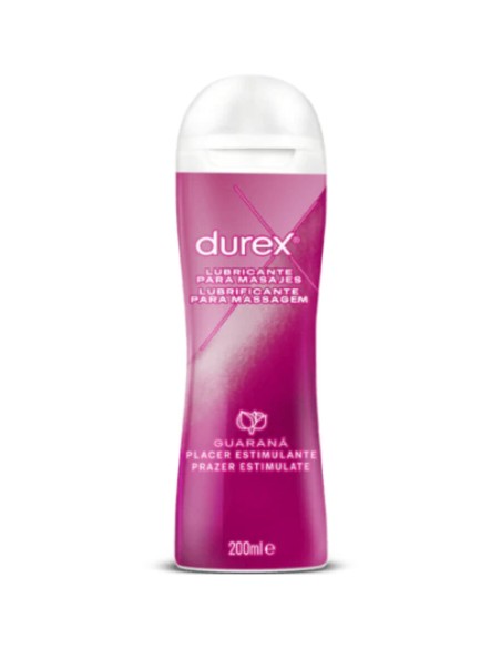 DUREX GEL LUBRICANTE DE MASAJE ESTIMULANTE GUARANA 200 ML