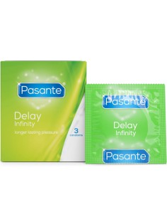 PASANTE RETARDANTES PRESERVATIVOS INFINITY 3 UNIDADES