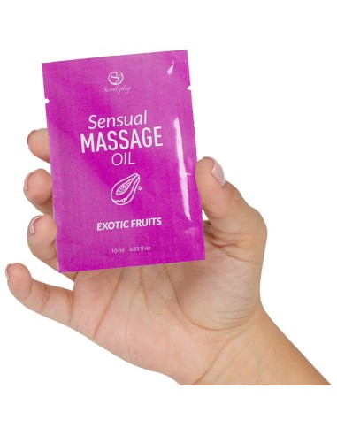 SECRETPLAY MONODOSIS ACEITE DE MASAJE FRUTAS EXATICAS 10 ML