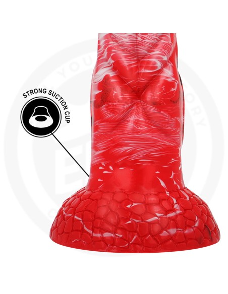 EPIC AGNIS DILDO FUEGO CARMESA