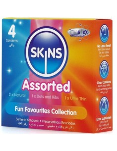 SKINS SURTIDO PRESERVATIVOS PREMIUM PACK 4 2