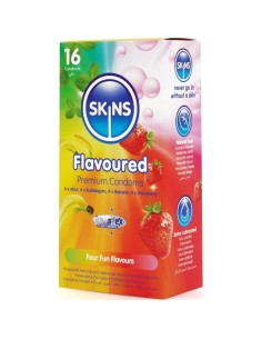 SKINS MULTI SABORES PRESERVATIVOS PREMIUM PACK 16 2