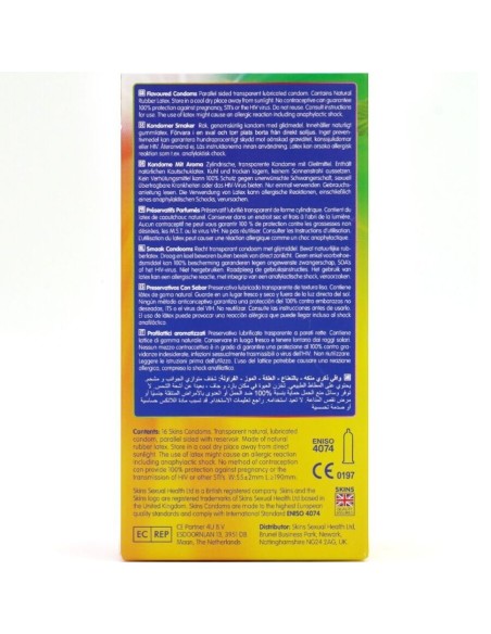 SKINS MULTI SABORES PRESERVATIVOS PREMIUM PACK 16
