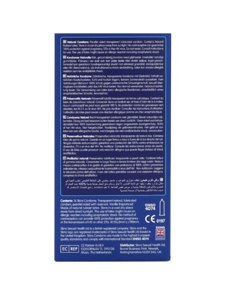 SKINS NATURAL PRESERVATIVOS PREMIUM PACK 16