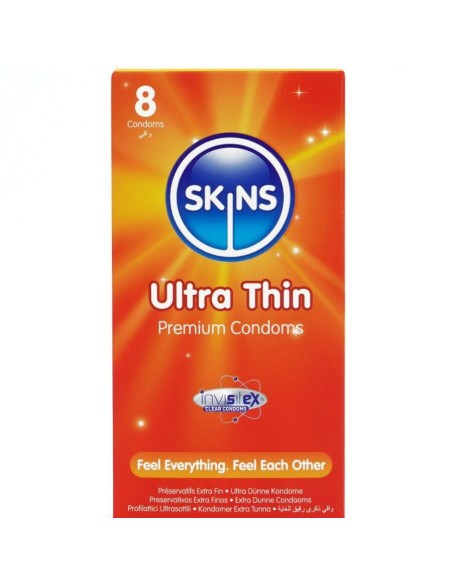 SKINS ULTRAFINOS PRESERVATIVOS PREMIUM PACK 8 SKINS ULTRAFINOS PRESERVATIVOS PREMIUM PACK 8