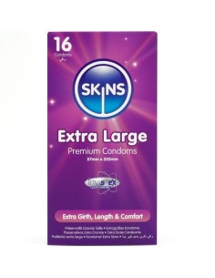 SKINS TAMAAO XL PRESERVATIVOS PREMIUM PACK 16