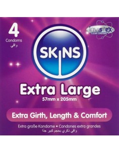 SKINS TAMAAO XL PRESERVATIVOS PREMIUM PACK 4