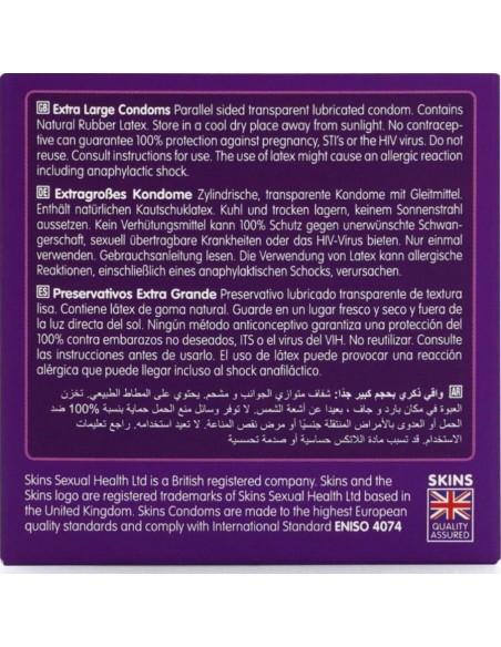 SKINS TAMAAO XL PRESERVATIVOS PREMIUM PACK 4 SKINS TAMAAO XL PRESERVATIVOS PREMIUM PACK 4