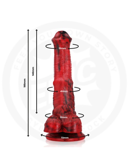 EPIC VULCANUS DILDO DRAGAN DE LA NOCHE