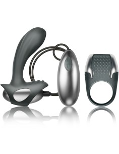CLIMAXIMUM EXCITE KIT ANILLO PARA PENE MASAJEADOR PRASTATA CON CABLE