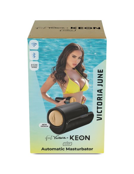 KIIROO KEON WIFI COMBO VICTORIA JUNE MASTURBADOR AUTOMATICO FEEL STROKER