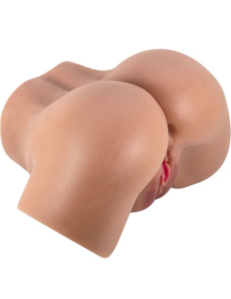 CRAZY BULL HAILEY TRASERO VIBRADOR CON VAGINA Y ANO REALASTICO CONTROL REMOTO