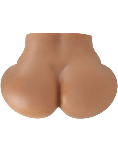 CRAZY BULL LUNA TRASERO VIBRADOR CON VAGINA Y ANO REALASTICO CONTROL REMOTO