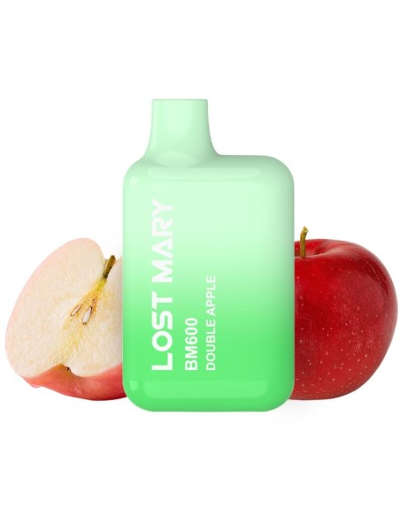 LOST MARY BM600 VAPER NICOTINA 2 DESECHABLE SABOR DOBLE MANZANA