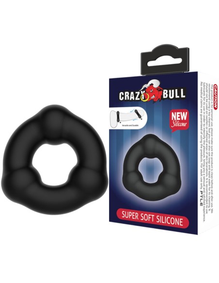 CRAZY BULL ANILLO SILICONA CON NODULOS