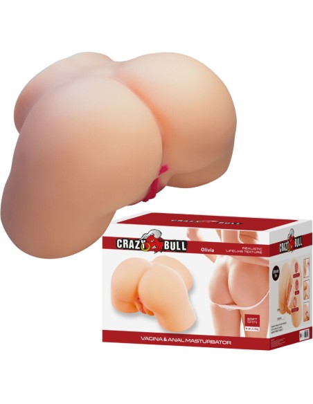 CRAZY BULL OLIVIA TRASERO FEMENINO REALISTA VAGINA Y ANAL 55 KG