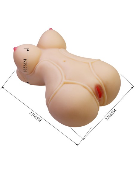 CRAZY BULL DIANA TORSO FEMENINO REALISTA VAGINA Y ANAL 5 KG